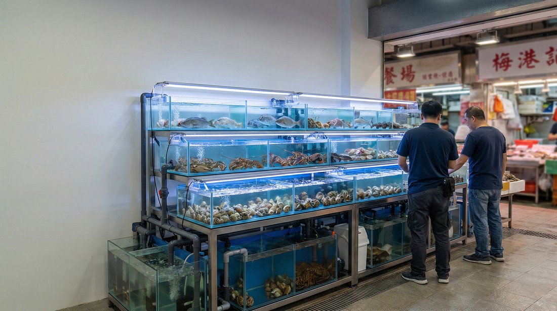 查詢街市魚缸訂造 — 佳運水族工程免費上門度尺報價服務